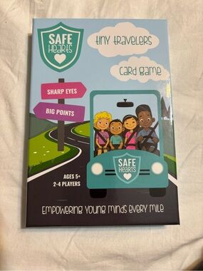S.A.F.E. Hearts Tiny Travelers Card Game